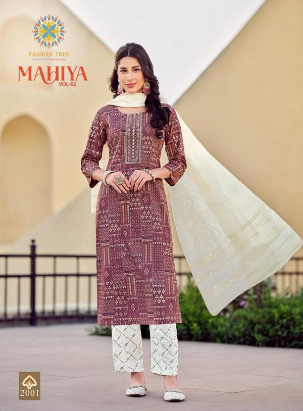 Mahiya Vol 02 By Passion Tree Ready Made Collection